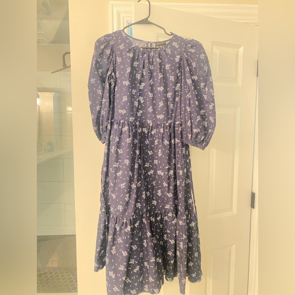 Summersalt Navy Floral Dress